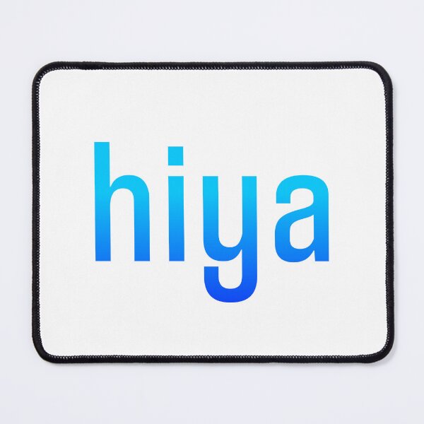 Item preview, hiya, Greeting Blue designed and sold by Memes N Lore .