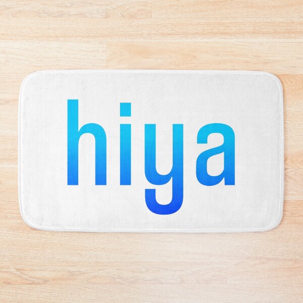Item preview, hiya, Greeting Blue designed and sold by Memes N Lore .