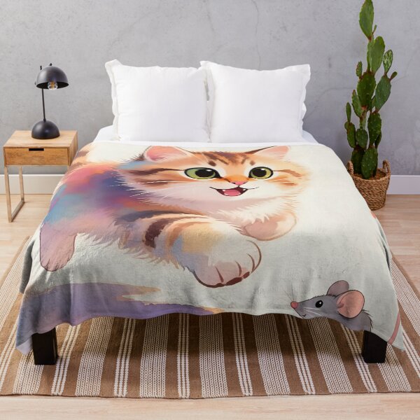 Item preview, A cute kitten chasing a mouse.  designed and sold by Nomad-Maynard.