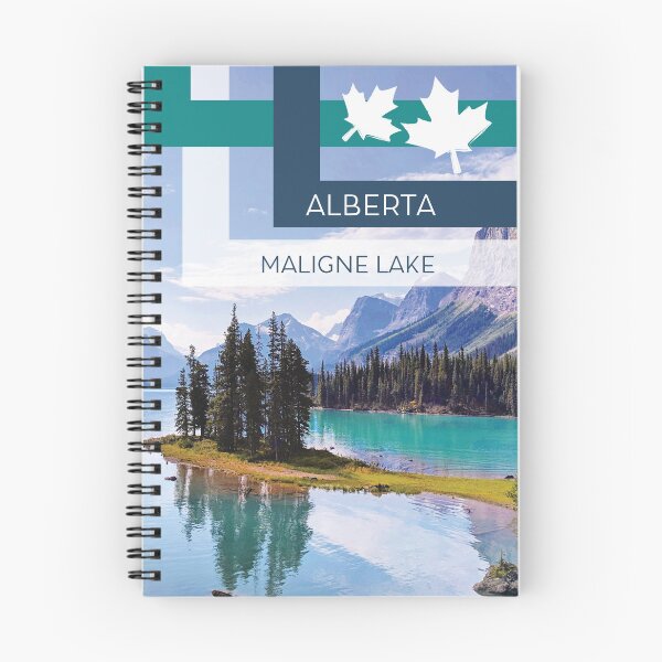 Artikelvorschau, Maligne Lake im Jasper-Nationalpark, Alberta, Kanada entworfen und verkauft von CHASAcreative.