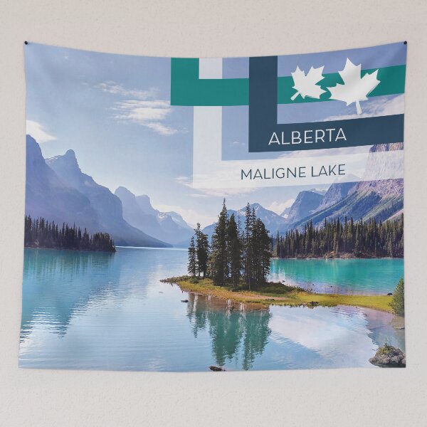 Item preview, Maligne Lake in Jasper National Park, Alberta, Canada designed and sold by CHASAcreative.