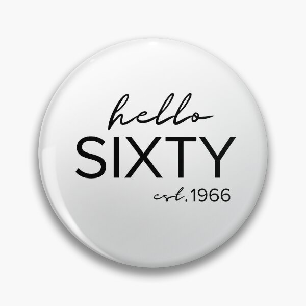 Item preview, Hello Sixty, est. 1966 designed and sold by RisingWolfStudio.