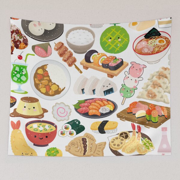 Item preview, Kawaii Japanese Food and Snacks designed and sold by starbunnykawaii.