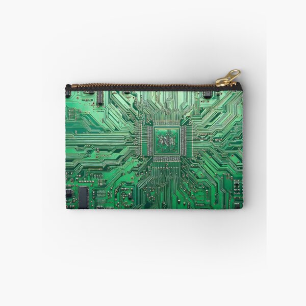 Item preview, Green Motherboard Computer Hardware print designed and sold by ArtUnova.