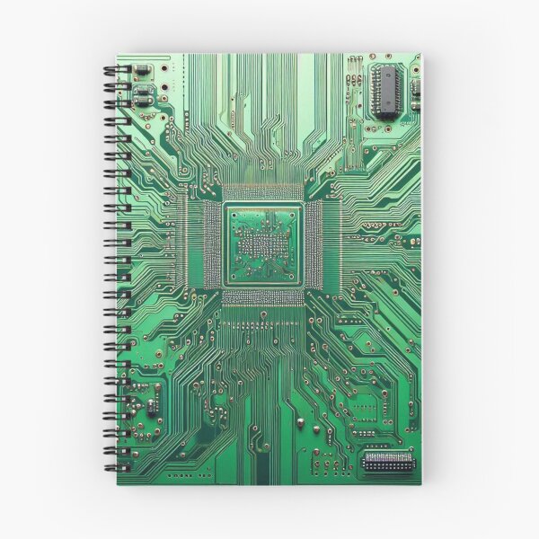 Item preview, Green Motherboard Computer Hardware print designed and sold by ArtUnova.