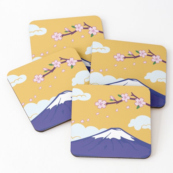 Item preview, Spring Fuji Japan Sakura  designed and sold by tisetasco.