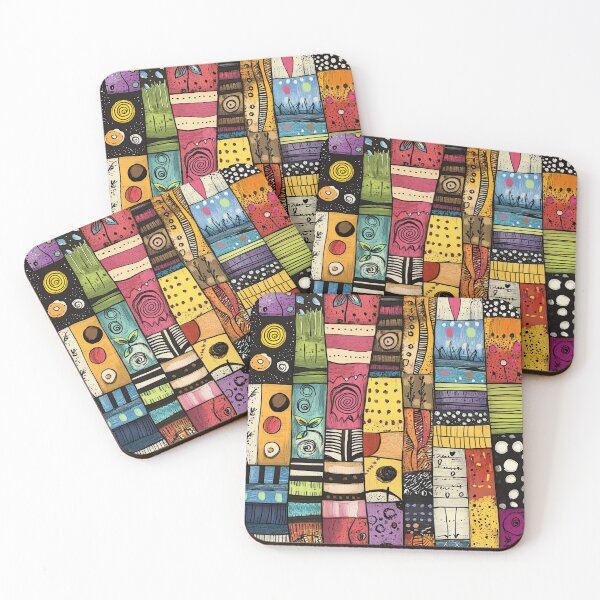 Item preview, A 278 Abstract Doodle Squares designed and sold by Infopreneur1231.