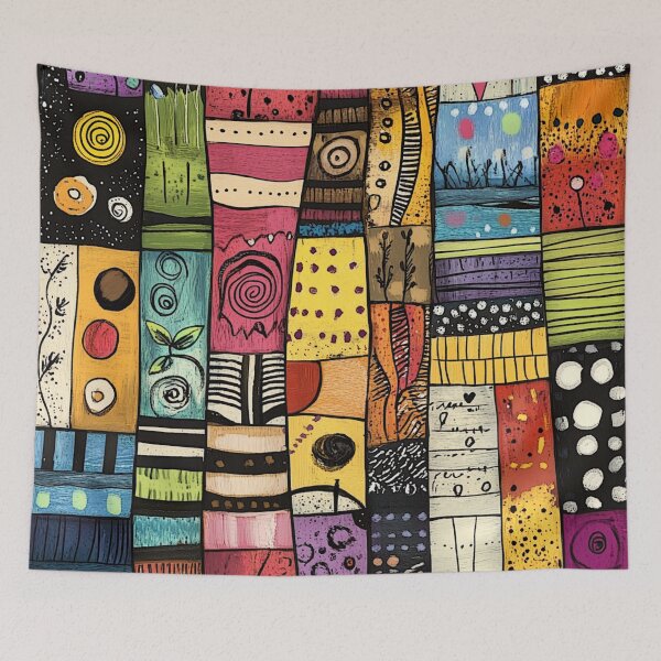 Item preview, A 278 Abstract Doodle Squares designed and sold by Infopreneur1231.