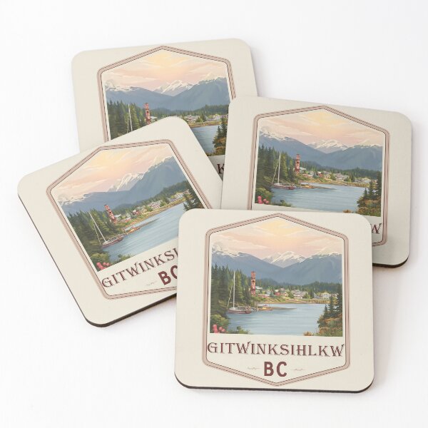 Item preview, Gitwinksihlkw British Columbia, Nisga’a Village & Nass River Valley designed and sold by meganohm.
