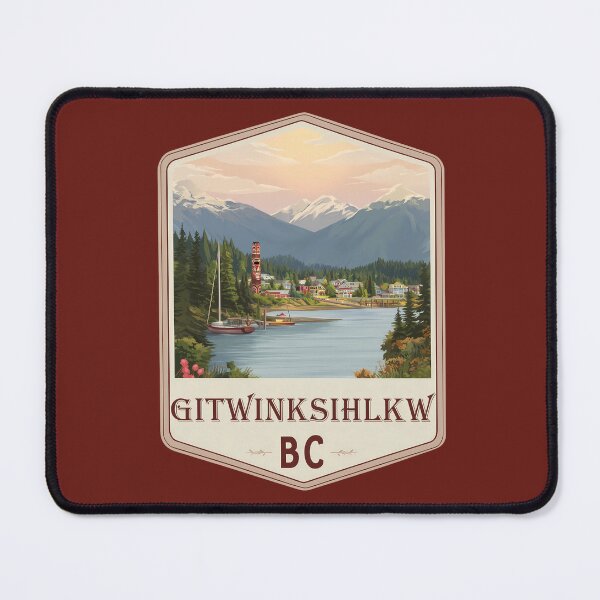 Item preview, Gitwinksihlkw British Columbia, Nisga’a Village & Nass River Valley designed and sold by meganohm.