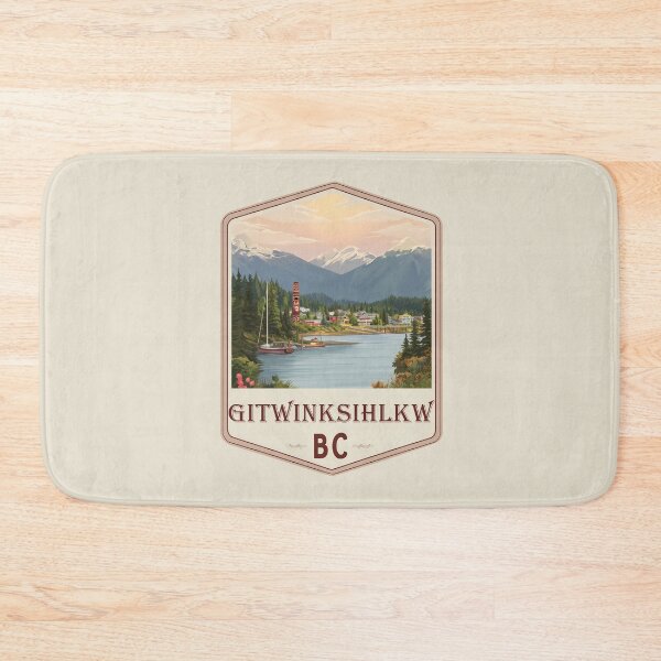 Item preview, Gitwinksihlkw British Columbia, Nisga’a Village & Nass River Valley designed and sold by meganohm.