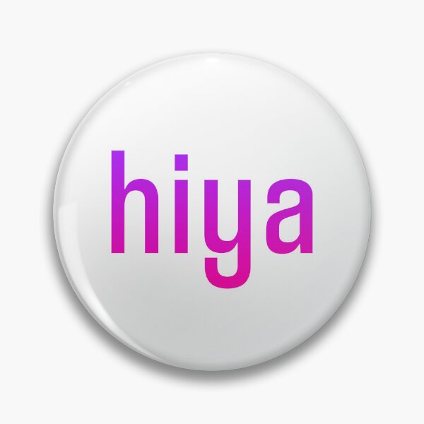 Item preview, hiya, Greeting Pink designed and sold by Memes N Lore .