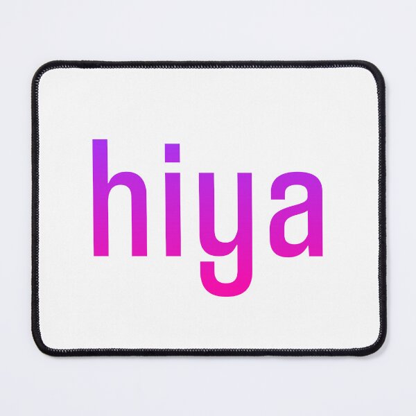Item preview, hiya, Greeting Pink designed and sold by Memes N Lore .