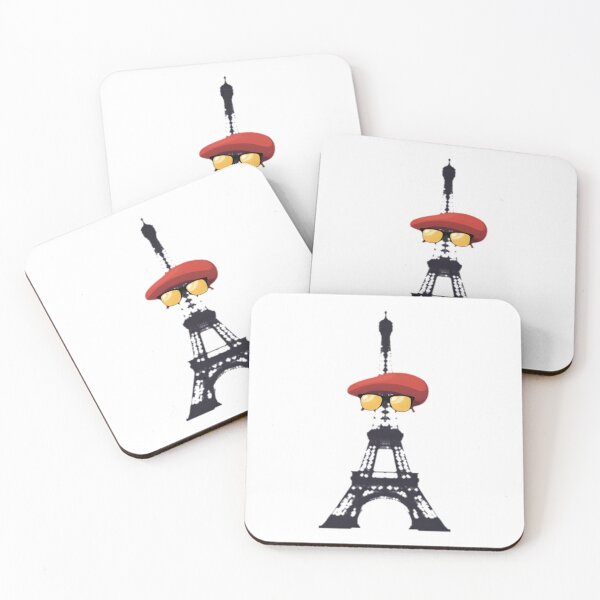 Item preview, Eiffel Tower in Red Beret Sunglasses designed and sold by SunkenCost.