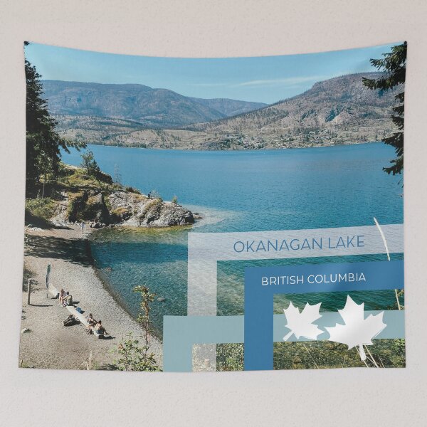 Item preview, Okanagan Lake in British Columbia, Canada designed and sold by CHASAcreative.
