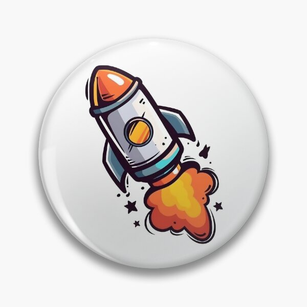 Item preview, Rocket Ship designed and sold by Colón Graphix’s.