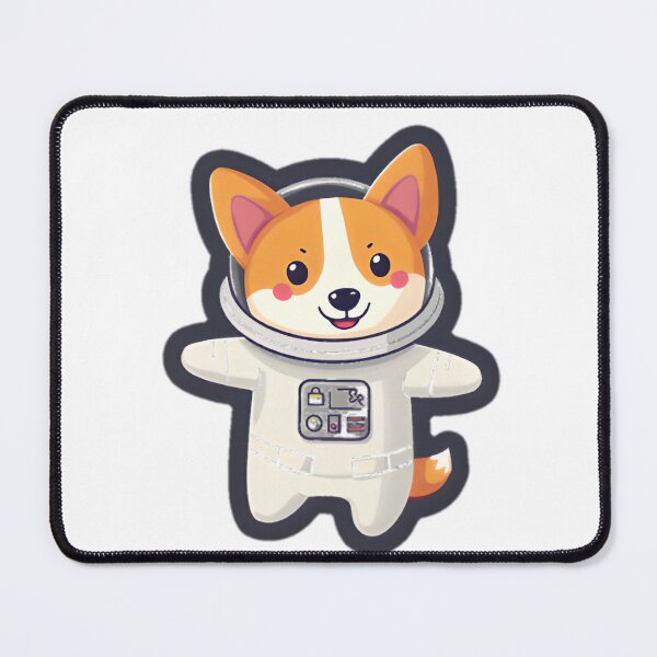 Item preview, Corgi Astronaut in Space Cosmic Float designed and sold by SunkenCost.