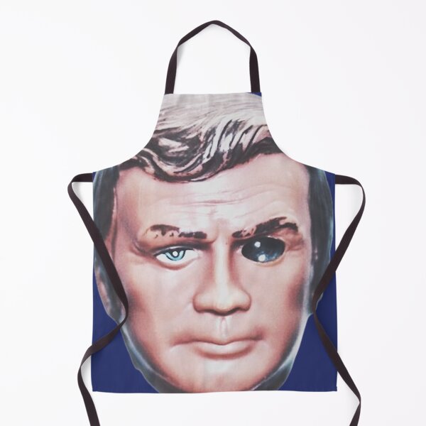 Item preview, Six Million Dollar Man, Steve Austin, Action Figure Head designed and sold by genxwarehouse.