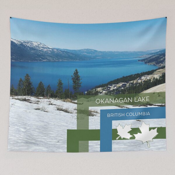Item preview, Winter in the Okanagan, British Columbia, Canada designed and sold by CHASAcreative.