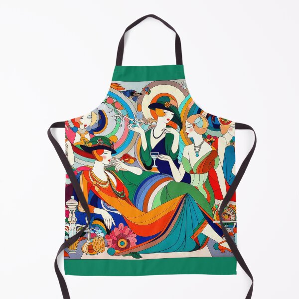 Item preview, Art Deco After Hours: The Vibrant Gala designed and sold by daweave77.