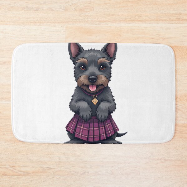 Aperçu de l'œuvre Kilt tartan Terrier écossais créée et vendue par SunkenCost.