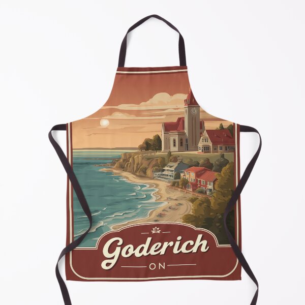 Item preview, Goderich Ontario, Lake Huron Sunset & Historic Lakeside Town ON Canada designed and sold by meganohm.