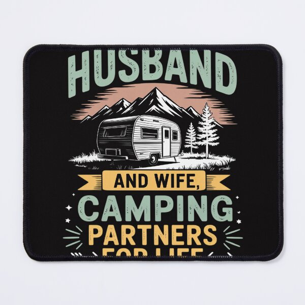 Item preview, Husband Wife Camping Partners Life RV Lovers designed and sold by berniceschm.