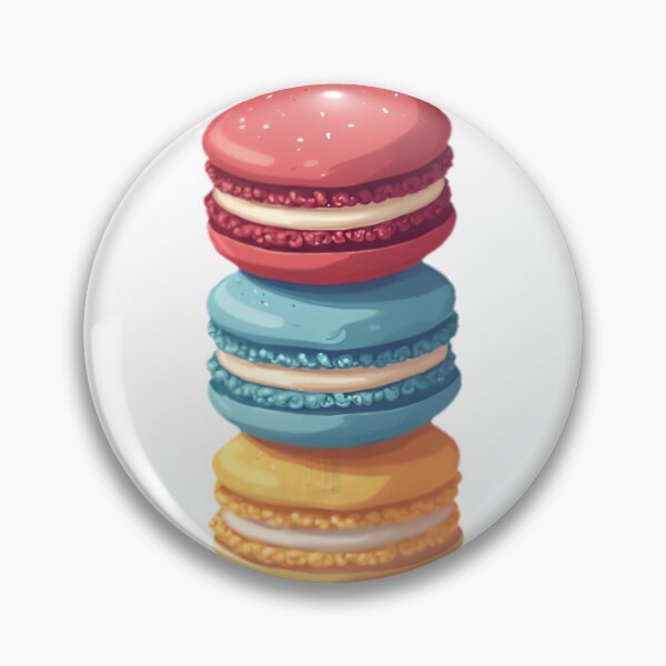 Item preview, Colorful Macaron Tower Illustration designed and sold by SunkenCost.