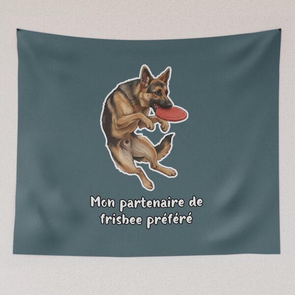Item preview, Mon partenaire de frisbee préféré · My Favorite Frisbee Partner designed and sold by FrancophileFun.