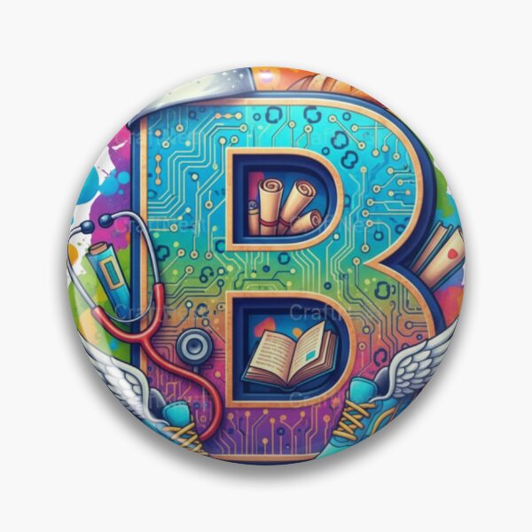 Item preview, Alphabet Fusion Art – Letter B (A–Z Collection) designed and sold by buycostarica.