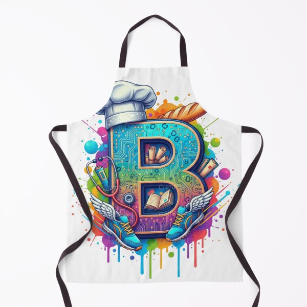 Item preview, Alphabet Fusion Art – Letter B (A–Z Collection) designed and sold by buycostarica.