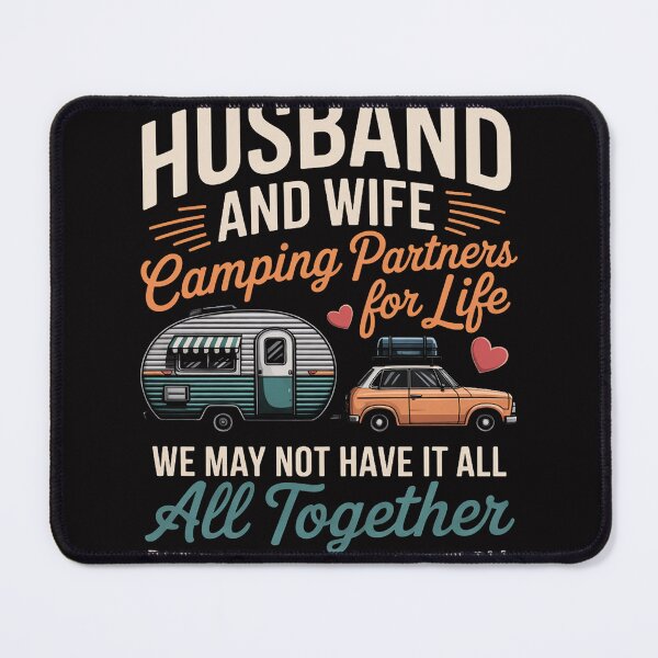 Item preview, Husband And Wife Camping Partners For Life designed and sold by berniceschm.