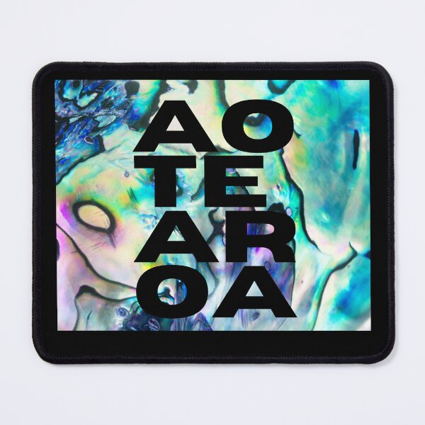 Item preview, AOTEAROA on Paua Shell  designed and sold by AtarangiDesigns.