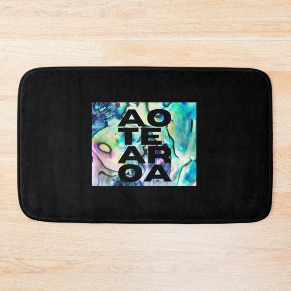 Item preview, AOTEAROA on Paua Shell  designed and sold by AtarangiDesigns.