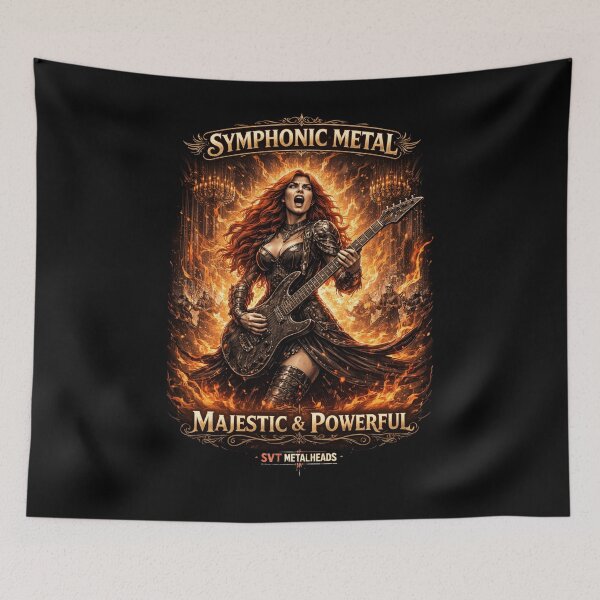Item preview, SVT Metalheads – Symphonic Metal | Majestic & Powerful Guitar Queen designed and sold by SEVERTREND APPAREL .