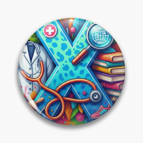 Item preview, Alphabet Fusion Art – Letter X (A–Z Collection) designed and sold by buycostarica.