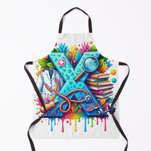 Item preview, Alphabet Fusion Art – Letter X (A–Z Collection) designed and sold by buycostarica.