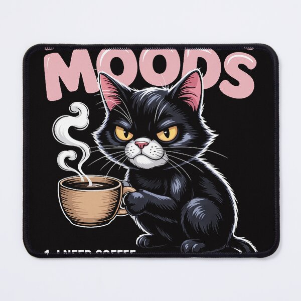 Item preview, My Four Moods I Need Coffee I Need A Naap Coffee Lover designed and sold by sonlylya.
