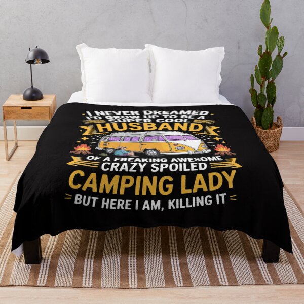 Item preview, I Never Dreamed I'd Grow Up To Be A Husband Of Camping Lady designed and sold by sonlylya.