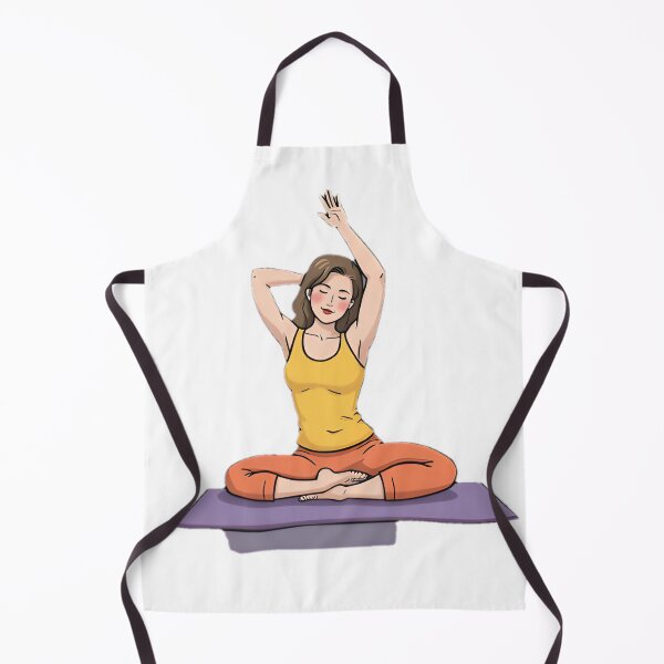 Item preview, Yoga Person Silhouette Design designed and sold by SunkenCost.