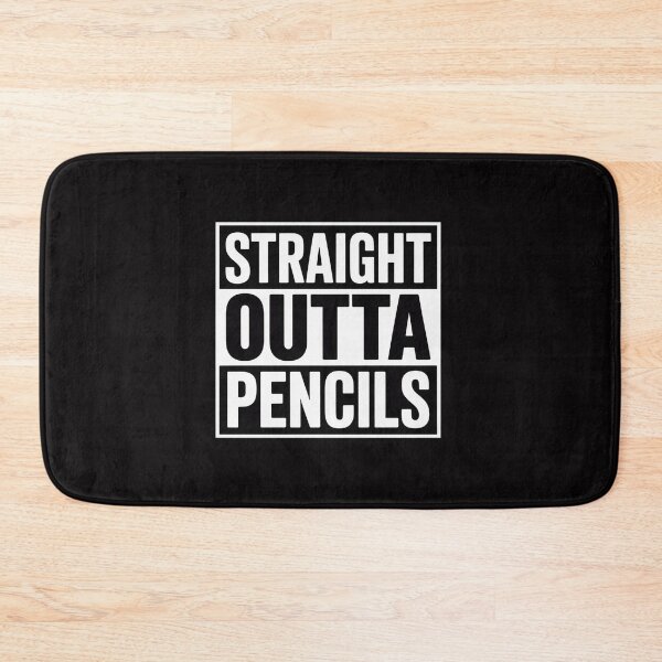 Item preview, Straight Outta Pencils designed and sold by berniceschm.
