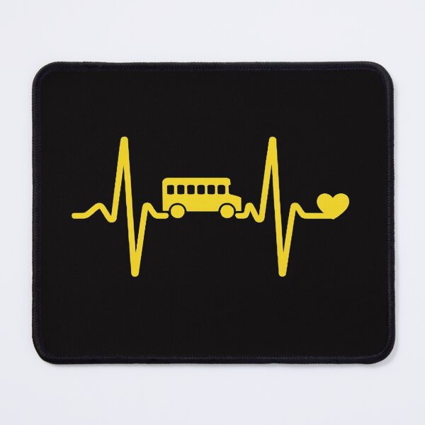 Item preview, School Bus Hearbeat Driver Driving Transport Vehicle Service designed and sold by berniceschm.