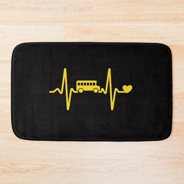 Item preview, School Bus Hearbeat Driver Driving Transport Vehicle Service designed and sold by berniceschm.