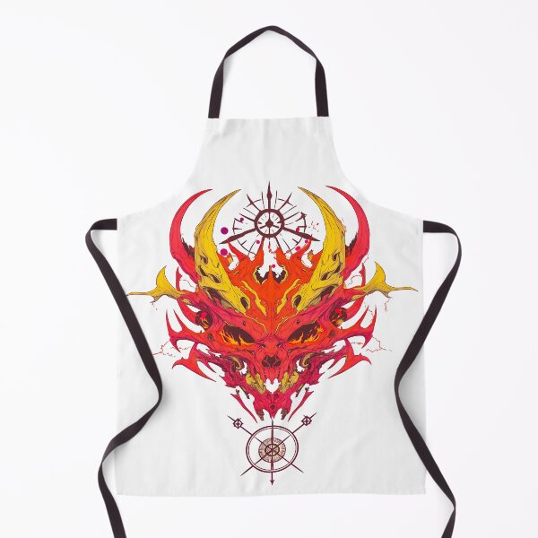 Item preview, Infernal Devil Skull - Red/Yellow designed and sold by Artsy Sharky.