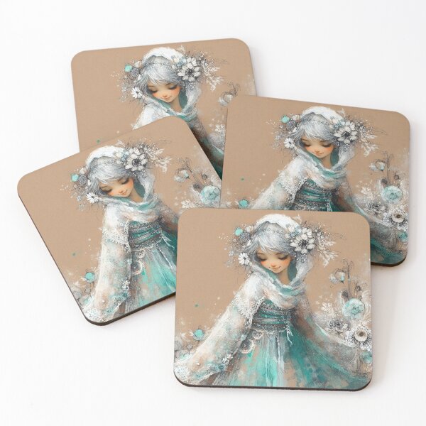 Item preview, Turquoise Girl designed and sold by Beyondnote-Art.