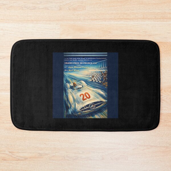 Item preview, Grand Prix de France 1954 variation vintage poster  designed and sold by Helios Be. Lavsh.