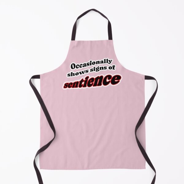 Item preview, Occasionally shows signs of sentience, pink background designed and sold by mntimg.