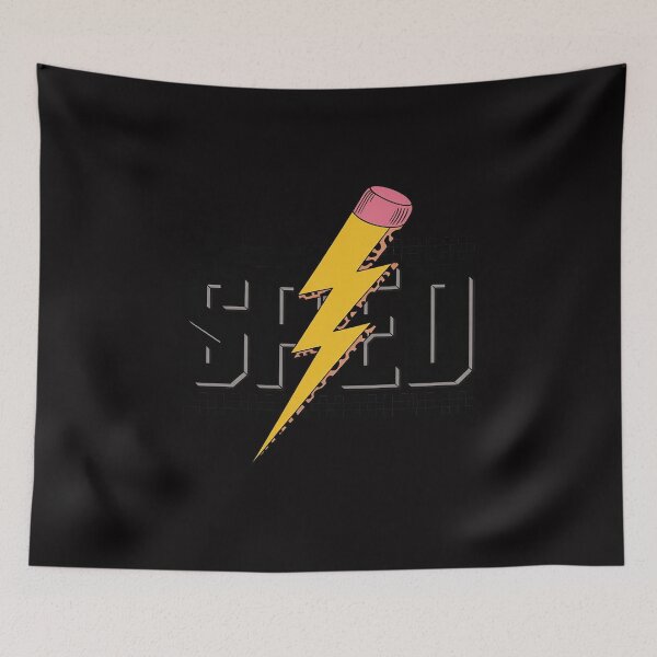 Item preview, SPED Teacher Pencil Lightning Bolt Back To School designed and sold by berniceschm.
