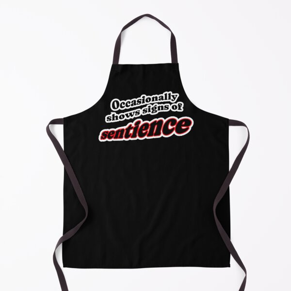 Item preview, Occasionally shows signs of sentience, black background designed and sold by mntimg.