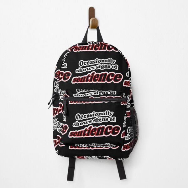 Item preview, Occasionally shows signs of sentience, black background designed and sold by mntimg.